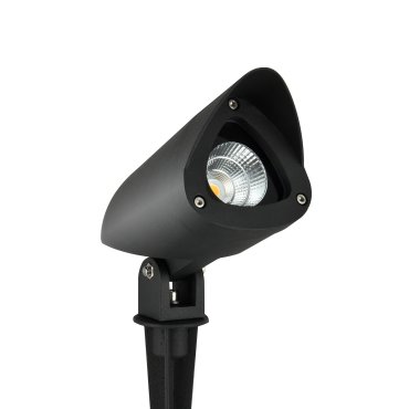 Nova Luce Inside - Bodenstrahler auf Erdspieß - 26 cm - 3W LED inkl. - IP65 - schwarz