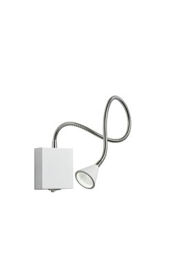 Lucide Buddy - Wandleuchte - 8 x 8 x 60 cm - 3W LED inkl. - weiß