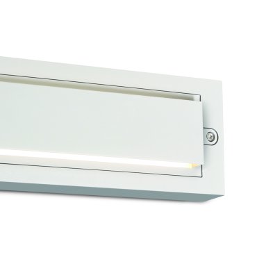 ONE Light Outdoor Wall Bricks II - Außenwandleuchte - 25,5 x 9 x 4 cm - 6W LED inkl - IP65 - weiß