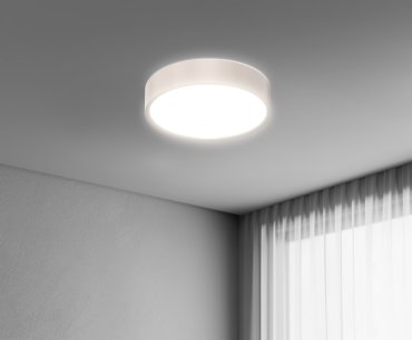 Century Italia Blanca Luxe - Deckenleuchte - Ø 30 x 7 cm - 17W LED inkl. - champagner