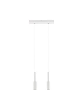 Nova Luce Joy - hängeleuchte - 30 x 3 x 200 cm - 14W LED inkl. - sand weiß