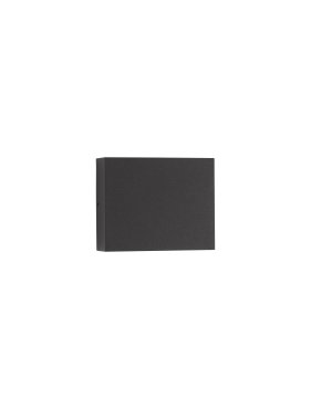 Nova Luce Dewi - Außenwandleuchte - 11,8 x 9,7 x 3,8 cm - 8W LED inkl. - IP65 - dunkel anthrazit