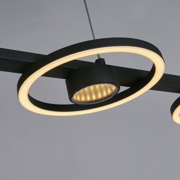 Searchlight Space - Hängeleuchte - 120 x 120 cm - 36W LED inkl. - schwarz