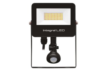 Integral LED Super Slim 2 – strahler mit bewegungsmelder – 15,4 x 3,9 x 19,9 cm – 20W LED inkl. – via Tuya Smart – einstellbare Lichtfarbe - IP67 – schwarz
