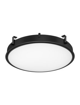 Nova Luce Perfect Profile Trimless - Einbaustrahler - Ø 840 mm, 830 mm Einbaumaß - 80W dimmbare LED inkl. - 3000K - schwarz