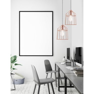Nova Luce Peppino - Pendelleuchte - Ø 19 x 120 cm - Kupfer