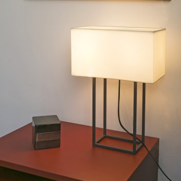 Faro Vesper - Tischleuchte - 40 x 20 x 60 cm - braun und beige