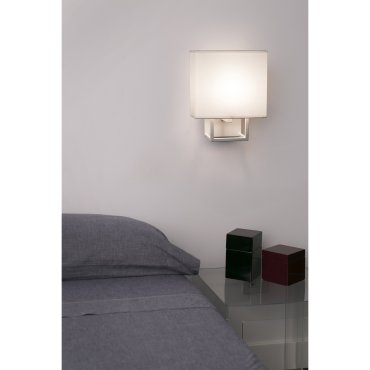 Faro Vesper - Wandleuchte mit Schalter - 22 x 15 x 26,5 cm - weiß und beige