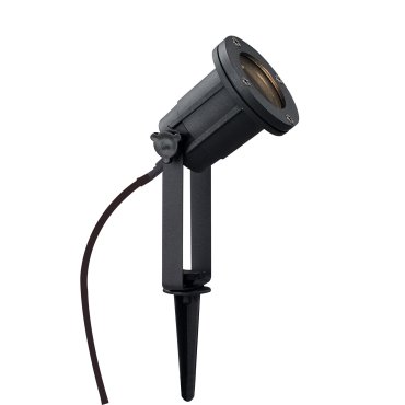 Nordlux Spotlight - Garten-Spot mit Erdspieß und Steckdose - Ø 10 x 38 cm - IP54 - schwarz