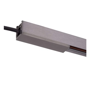 Lucide Linial - magnetisches Schienensystem - Einspeisung - Schwarz matt Chrom