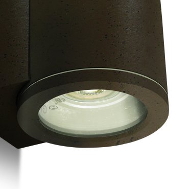 ONE Light - Außenwandleuchte - Ø 8 x 9 cm - IP54 - rostbraun