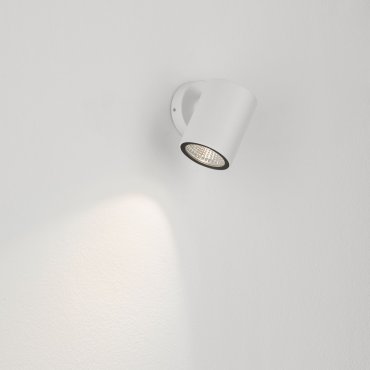 Nova Luce Jackie - Außenwandleuchte - Ø 6 x 8 x 8 cm - 3W LED inkl. - IP65 - Sand Weiß