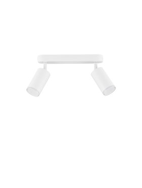 Nova Luce Mao - Aufbaustrahler 2L - 5,5 x 16,5 x 26 cm - IP44 - sandweiß
