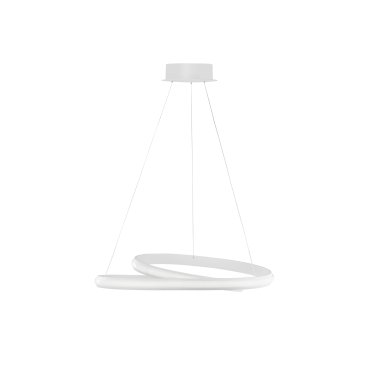 Nova Luce Malvi - Hängeleuchte - Ø 55 x 120 cm - 32W LED inkl. - sandweiß