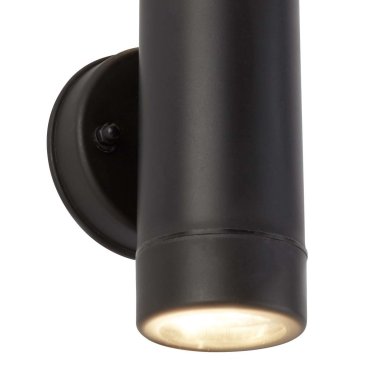 Searchlight Oakham - Außenwandleuchte - 8 x 16 cm - IP44 - schwarz