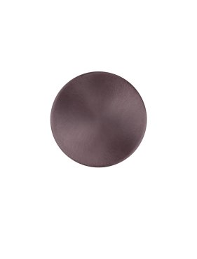 Nova Luce Cyrcle - wandleuchte - Ø 22 x 3,5 cm - 12W LED inkl. - gebürsteter Kaffee