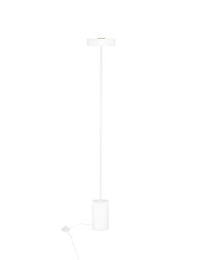 Nova Luce Thea - Stehleuchte - Ø 20 x 135 cm - 17W  LED inkl. - sand weiß
