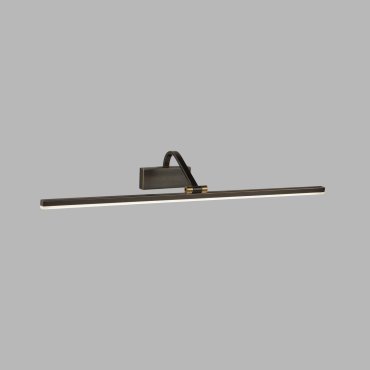Searchlight LED Picture Lights - Wandleuchte - 70 x 11 cm - 17W LED inkl - schwarz gebürstet gold