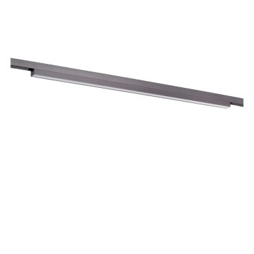 Lucide Linial Glyxx - magnetisches Schienensystem - Schienenstrahler - 60,2 x 1,9 x 2,7 cm - 20W LED inkl. - Dimmfunktion und einstellbare Lichtfarbe über die App - Schwarz matt Chrom