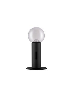 Nova Luce Chronos - Tischleuchte - Ø 15 x 30 cm - 11W dimmbar LED inkl. - schwarz