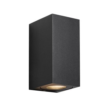 Nordlux Canto Maxi Kubi 2 - außenwandleuchte - 8,7 x 17,2 x 10 cm - IP44 - schwarz