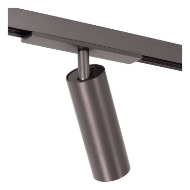 Lucide Linial Mox - magnetisches Schienensystem - Schienenstrahler - Ø 4,5 x 10 cm - 10W LED inkl. - Dimmfunktion und einstellbare Lichtfarbe über die App - Schwarz matt Chrom