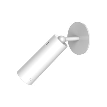 New Garden Roll 4 - wiederaufladbarer Aufbaustrahler - Ø4 x 12 cm - 3W dimmbare LED inkl. - weiß