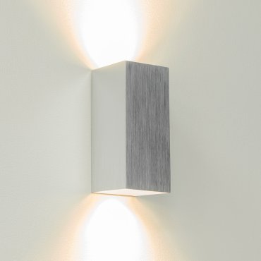 Artdelight Dante - Wandleuchte - 6,7 x 6,7 x 15,4 cm - Aluminium
