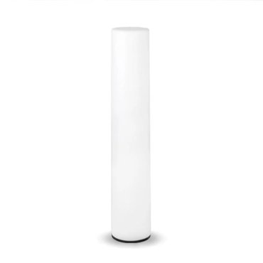 New Garden Fity 100 - Stehleuchte für den Außenbereich - Ø 19 x 100 cm - 14W LED inkl. - IP65 - weiß - Lichtfarbe kaltweiß