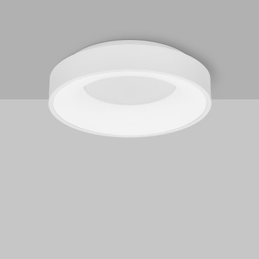 Nova Luce Rando Thin - Deckenleuchte - Ø 38 x 9 cm - 30W dimmbare LED inkl. - sandweiß