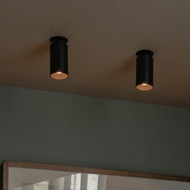 Faro Stan Slim - Einbauspot - Ø 4,2 x 13,1 cm - Ø 38 mm Einbaumaß - schwarz