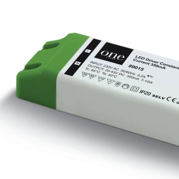 ONE Light 350mA TRIAC Dimmbarer Bereich - 230V - 7-15W - dimmbar