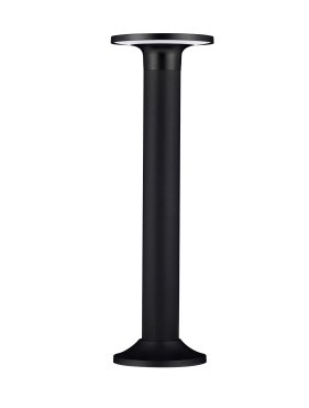 Nova Luce Tower - Gartenleuchte - Ø 16 x 52 cm - 8W LED inkl. - IP65 - Sand schwarz