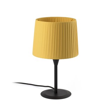 Faro Samba - Tischleuchte - Ø 21,5 x 44,5 cm - gelb und schwarz