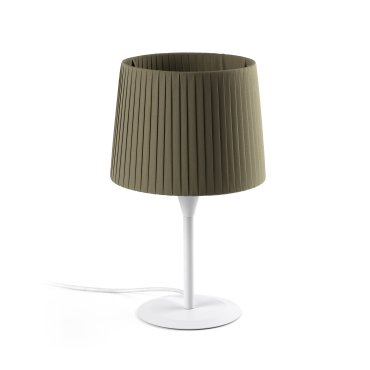 Faro Samba - Tischleuchte - Ø 21,5 x 44,5 cm - grün und weiß