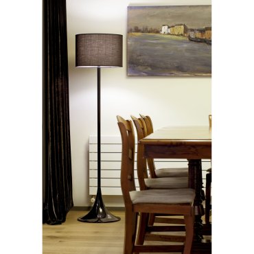 Faro Black - Stehleuchte - 149 cm - mattschwarz