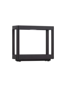 Nova Luce Cosmic - Gartenpfosten - 23 x 20 x 8,6 cm - 8W LED inkl. - IP65 - dunkel anthrazit