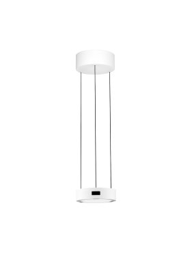 Nova Luce Afi - Hängelampe - Ø 20 x 280 cm - 24W dimmbar LED inkl. - weiß