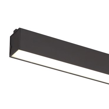 Maxlight Linear - Deckenleuchte - 56 x 6 x 5 cm - 18W LED inkl. - schwarz - weiße Lichtfarbe