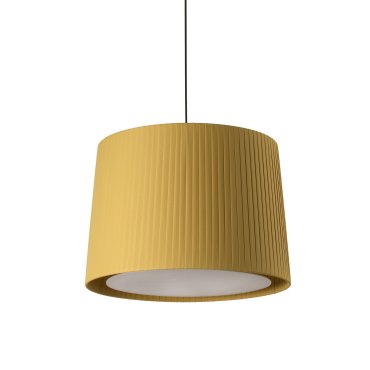 Faro Samba - Hängeleuchte - Ø 40 x 30 cm - schwarz und gelb