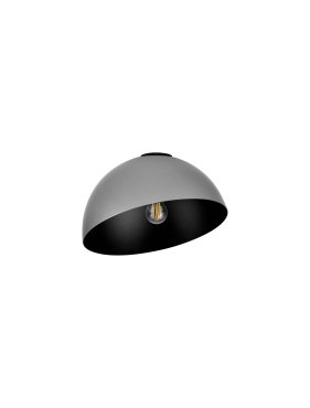 Nova Luce Onia - Deckenleuchte - Ø 29 x 19 cm - metallisch und Sand schwarz