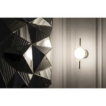 Faro Le Vita - Wandleuchte - 14 x 19 x 40 cm - 6W LED inkl. - gold glänzend