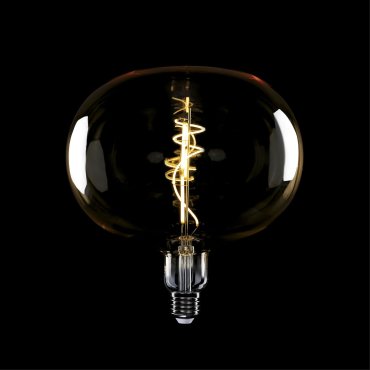 Daylight Italia LED-Lampe Ellipse - Ø 22 x 23,5 cm - E27 - 8,5W dimmbar - 2200K - amber