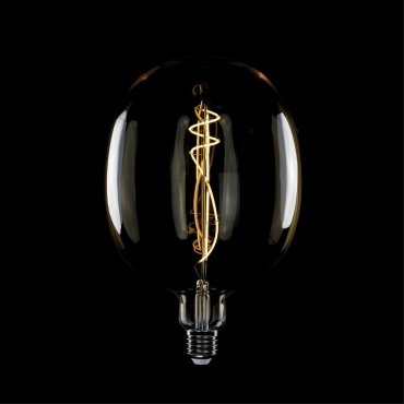 Daylight Italia LED-Lampe Ellipse - Ø 17 x 26,4 cm - E27 - 8,5W dimmbar - 2200K - amber