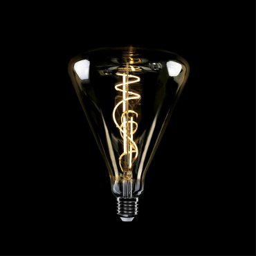 Daylight Italia LED-Lampe Cone - Ø 14 x 20 cm - E27 - 8,5W dimmbar - 2200K - amber