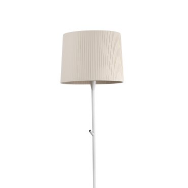 Faro Samba - Stehleuchte - 154 cm - beige und weiß