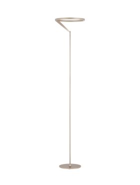 Nova Luce Tilia - Stehleuchte - Ø 33 x 168 cm - 26W dimmbar LED inkl. - Mokka Kaffee