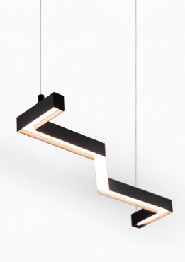 KLUS PDS-ZMG - LED-Profil für einen schmaleren Lichtkegel - 1,66 x 2,2 cm - schwarz