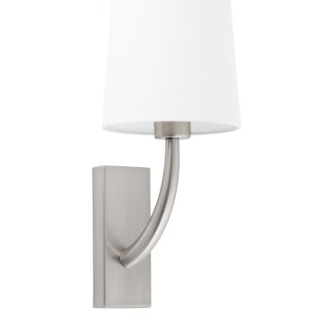 Faro Rem - Wandleuchte - 16,5 x 21 x 47 cm - weiß und nickel matt