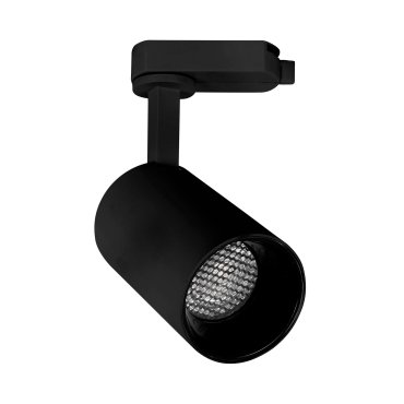 Nova Luce Track - 1-Phasen-Schiene mit 6 Strahlern - 200 x 13 x 6 cm - schwarz